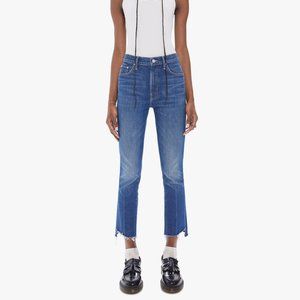 MOTHER  I  The Insider Crop Step Fray